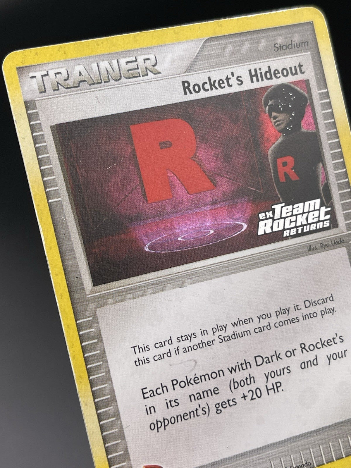 Rocket's Hideout 87/109 Ex Team Rocket Returns Reverse Holo Stamped Pokemon HP