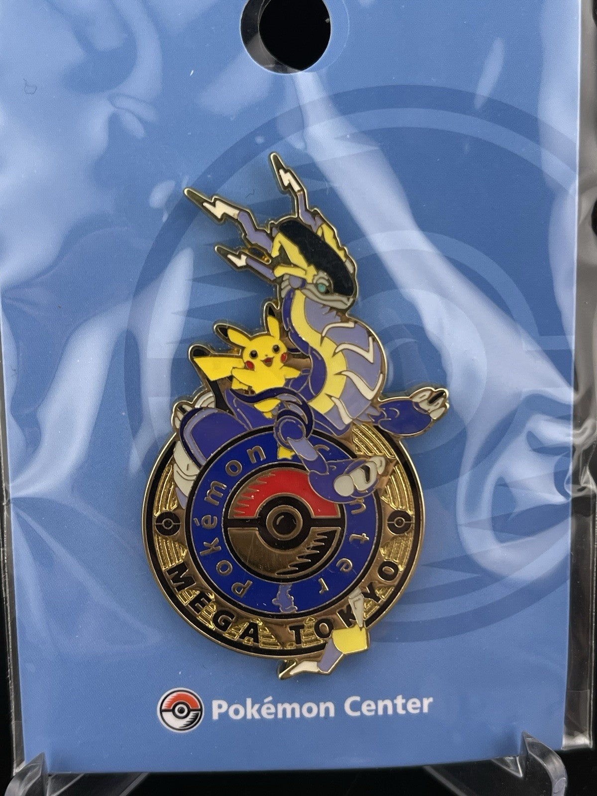 Pokemon Center Mega Tokyo Enamel Pin Badge Miraidon Pikachu Japan New Sealed
