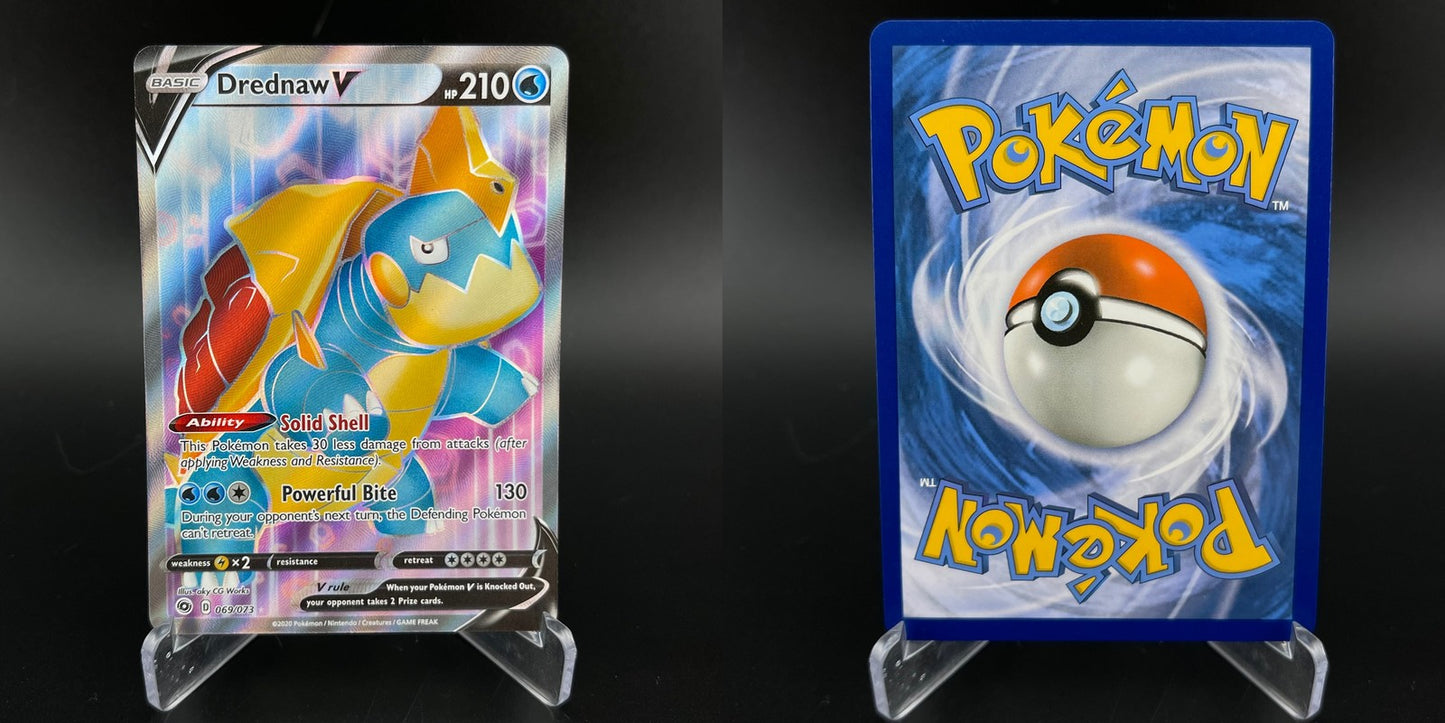 Drednaw V 069/073 Rare Ultra Champion's Path Pokemon NM