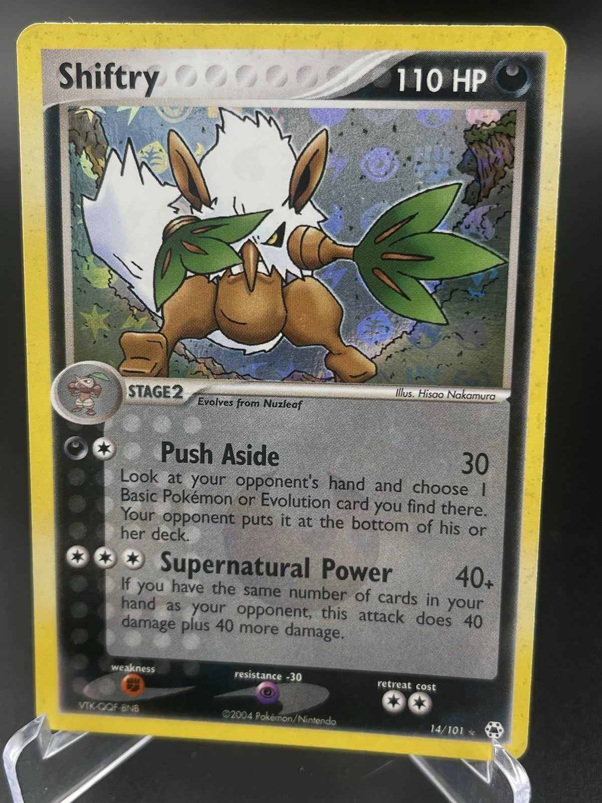 Shiftry 14/101 Ex Hidden Legends 2004 Reverse Holo Rare Pokémon TCG LP
