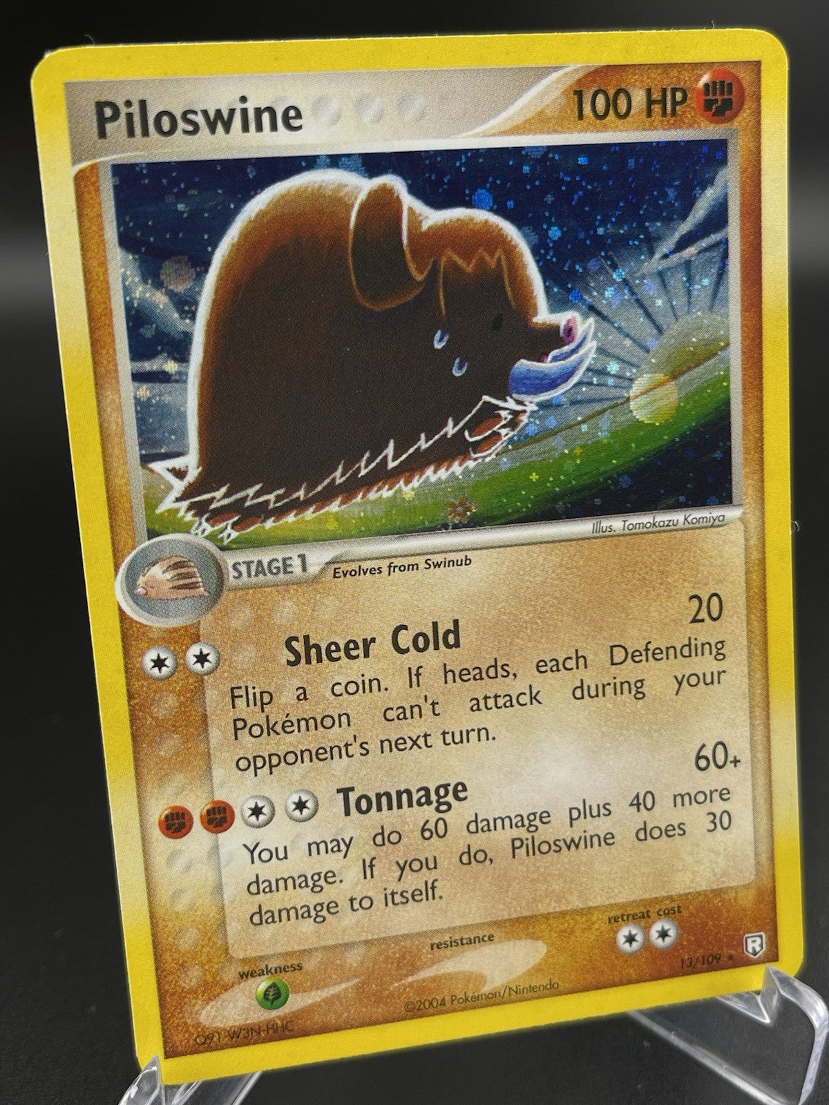 Piloswine 13/109 EX Team Rocket Returns Holo Rare Pokémon TCG LP