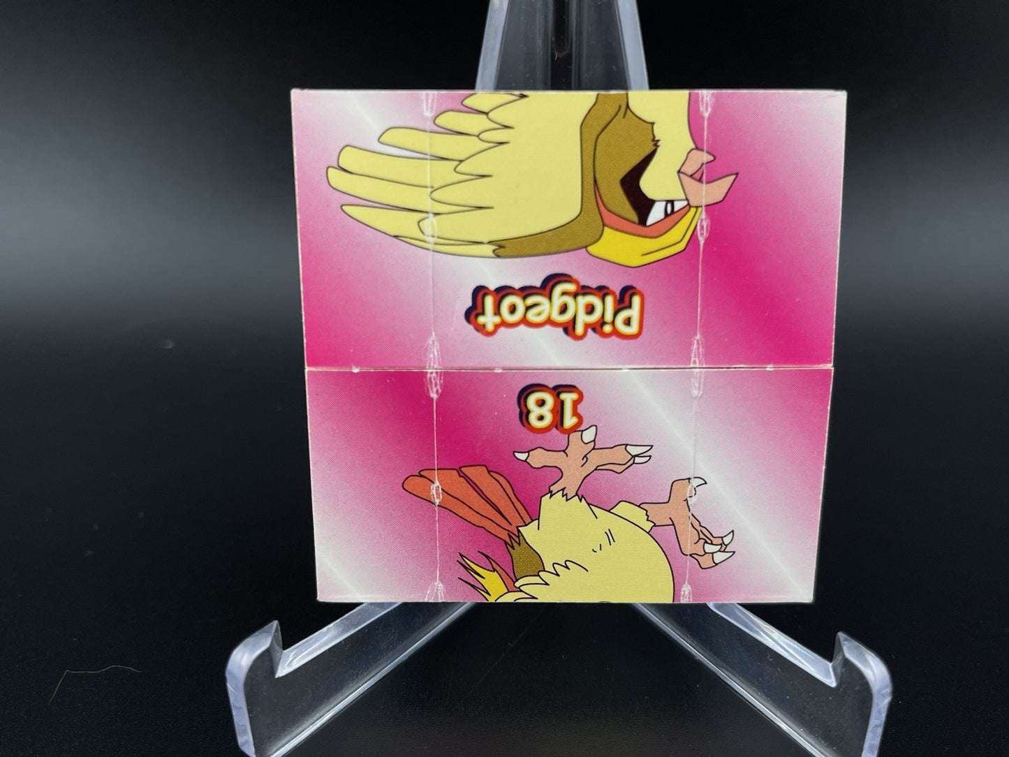 Pokemon Nestle Flip Discs Series 1 #6 Promo Nintendo Tazo Pidgey Pidgeot