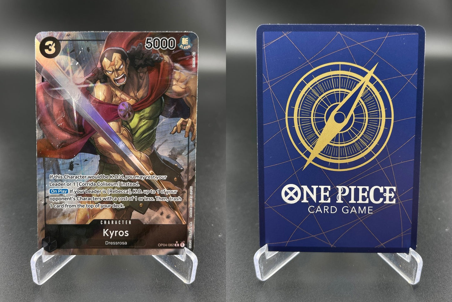 Kyros (Alternate Art) OP04-082 Kingdoms of Intrigue One Piece NM