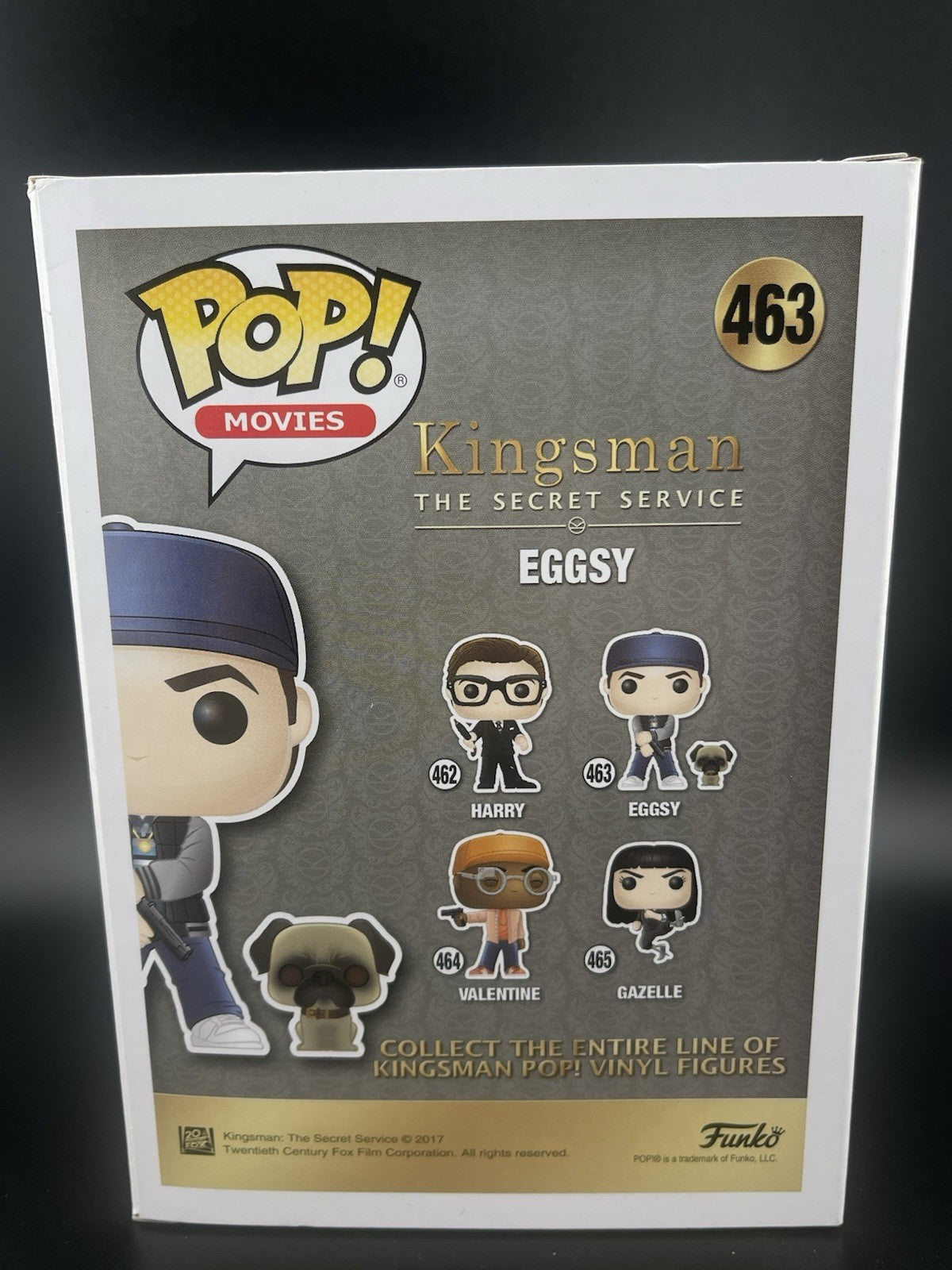 Eggsy Funko Pop Vinyl 463 Kingsman The Secret Service 2017 Vaulted