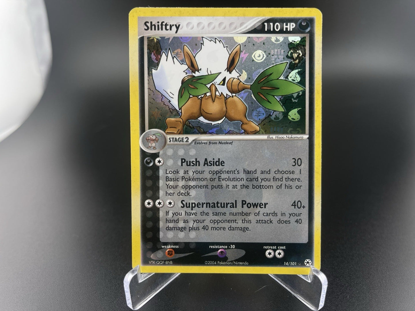Shiftry 14/101 Ex Hidden Legends 2004 Reverse Holo Rare Pokémon TCG LP
