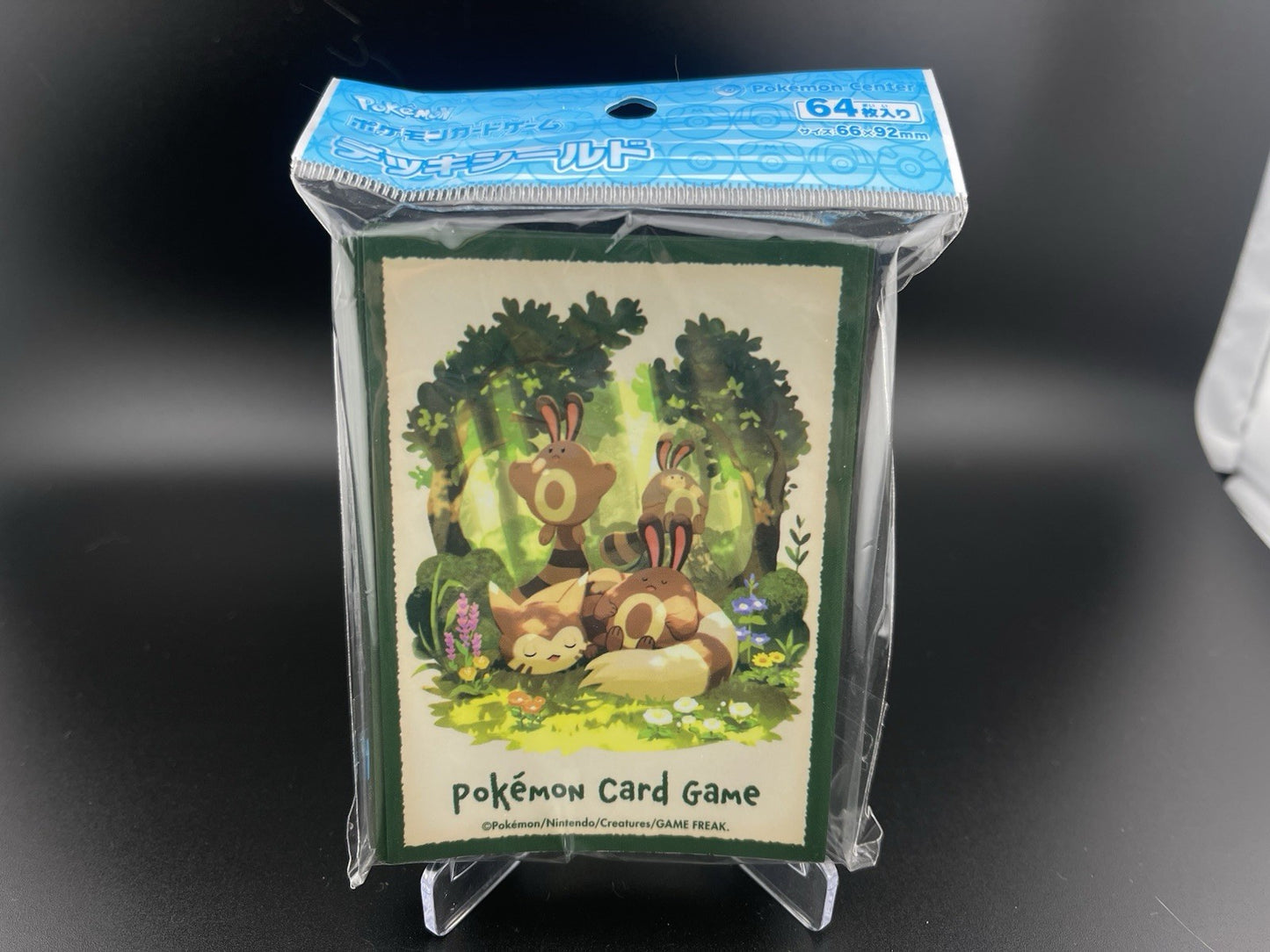 Pokemon Center Japan Journey Together Sentret & Furret Card Sleeves 64 CT Sealed