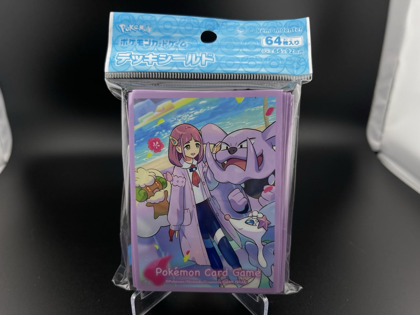 Lacey & Granbull 64 CT Sleeves Japanese Pokemon Center Exclusive Sealed New