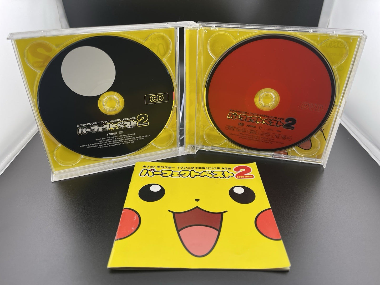 Pokemon TV Anime Theme Song Collection Perfect Best 2 2003-2006 CD JAPAN