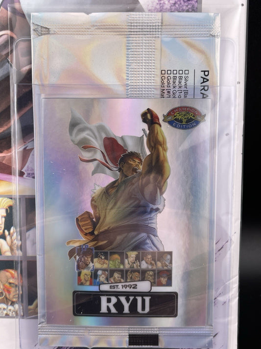 PSA Magazine June 2025 Street Fighter Veg Cover Vol. 14 & Ryu Parallel Holo Card