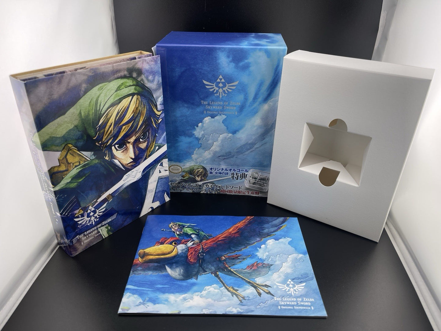 Legend of Zelda Skyward Sword LIMITED EDTION Original Soundtrack W/O Music Box