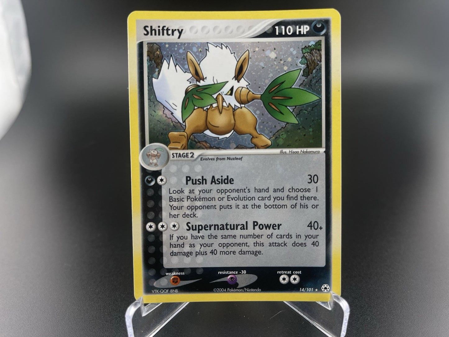 Shiftry 14/101 Ex Hidden Legends 2004 Holo Rare Pokémon TCG LP