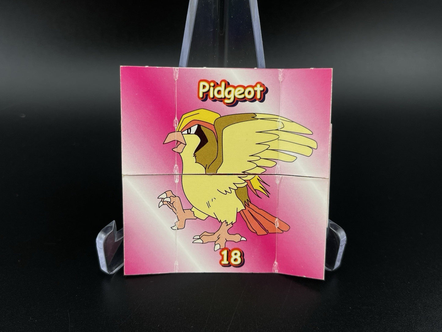 Pokemon Nestle Flip Discs Series 1 #6 Promo Nintendo Tazo Pidgey Pidgeot