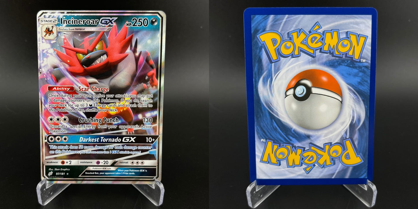 Incineroar-GX 97/181 Holo Rare GX Team Up Pokemon NM