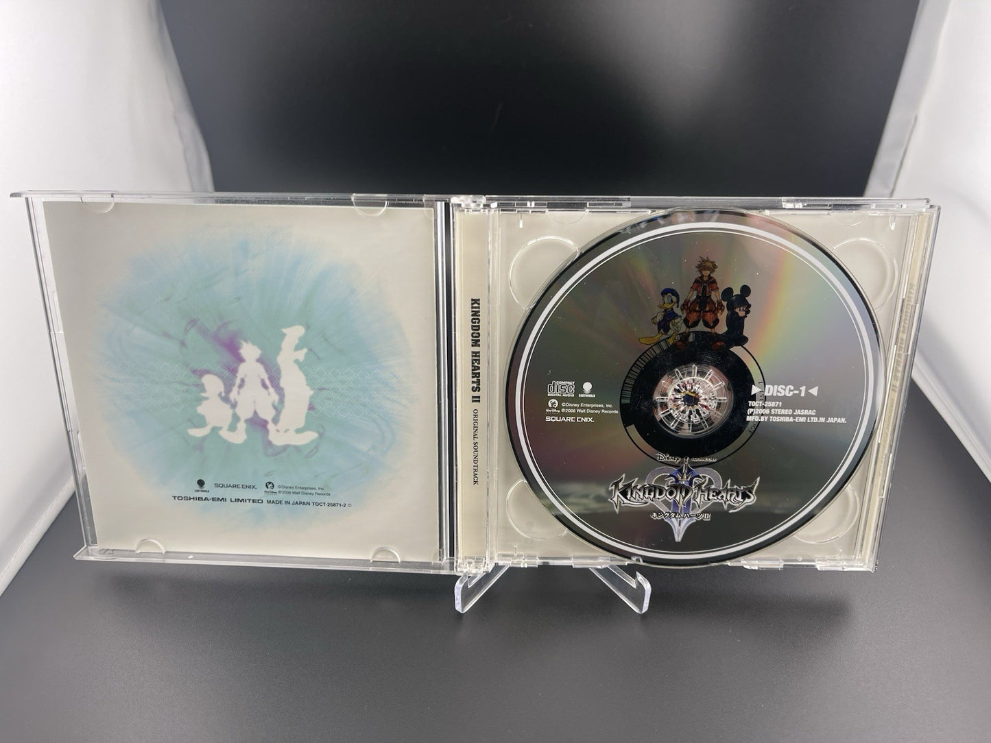 Kingdom Hearts II Original Soundtrack Music 2 CD PS2 Disney GAME MUSIC Japan