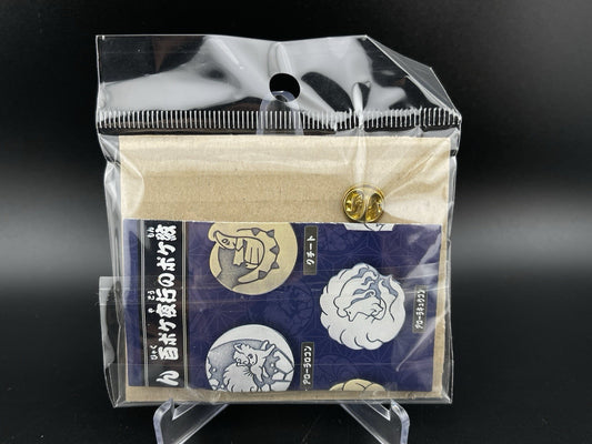 Alolan Ninetales Vulpix Pokemon Center Pin Collection Hyaku Poke Yako Japan Rare