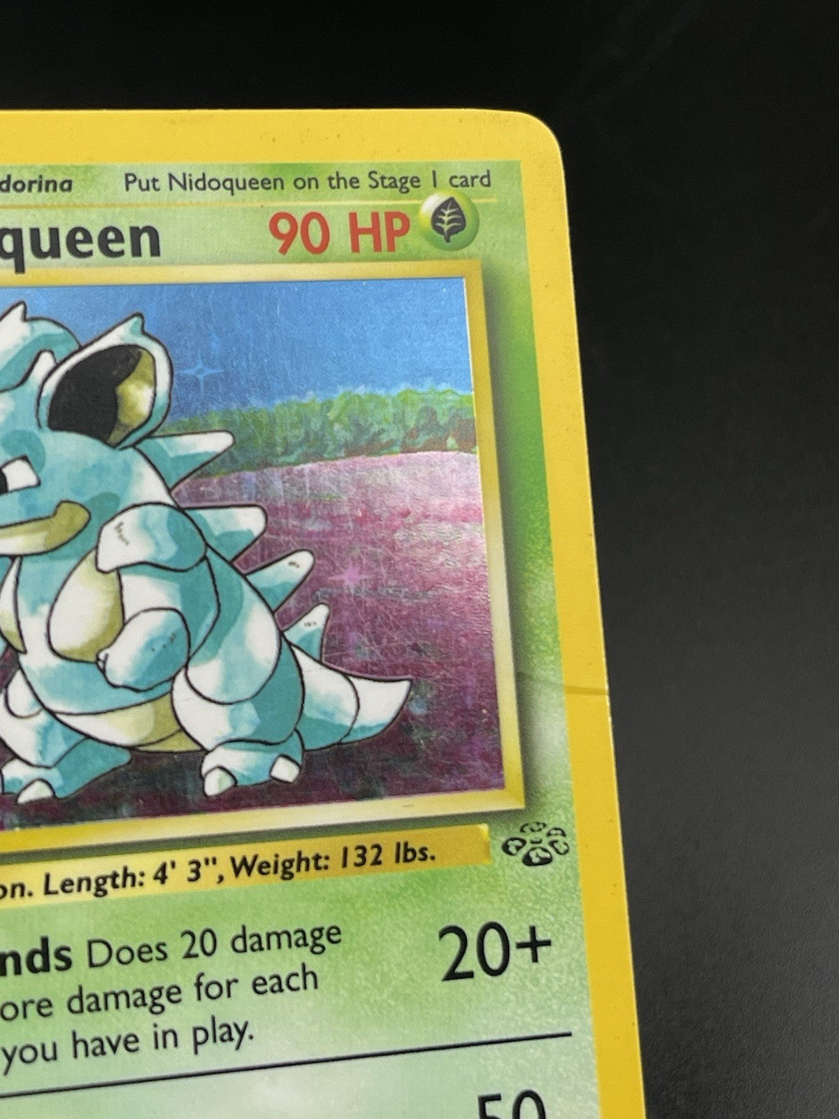 Nidoqueen 7/64 Holo Rare Jungle WOTC 1999 Pokemon TCG Card HP