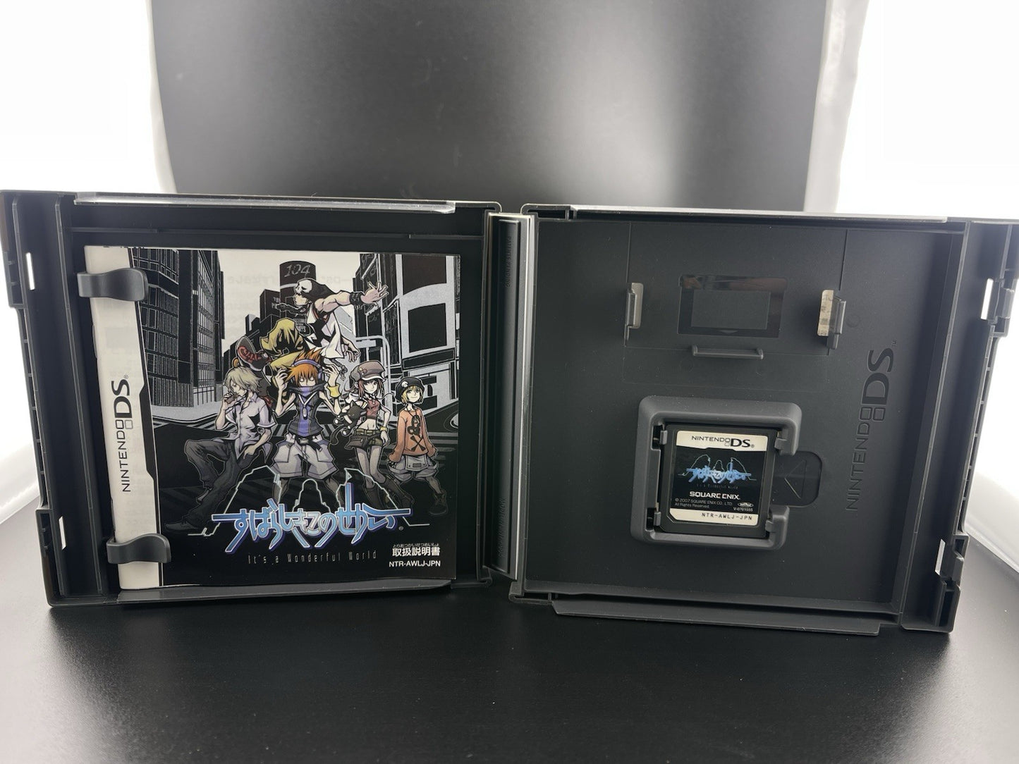 The World Ends With You TWEWY Boxed Square Enix Nintendo DS NDS Japan NTSC-J