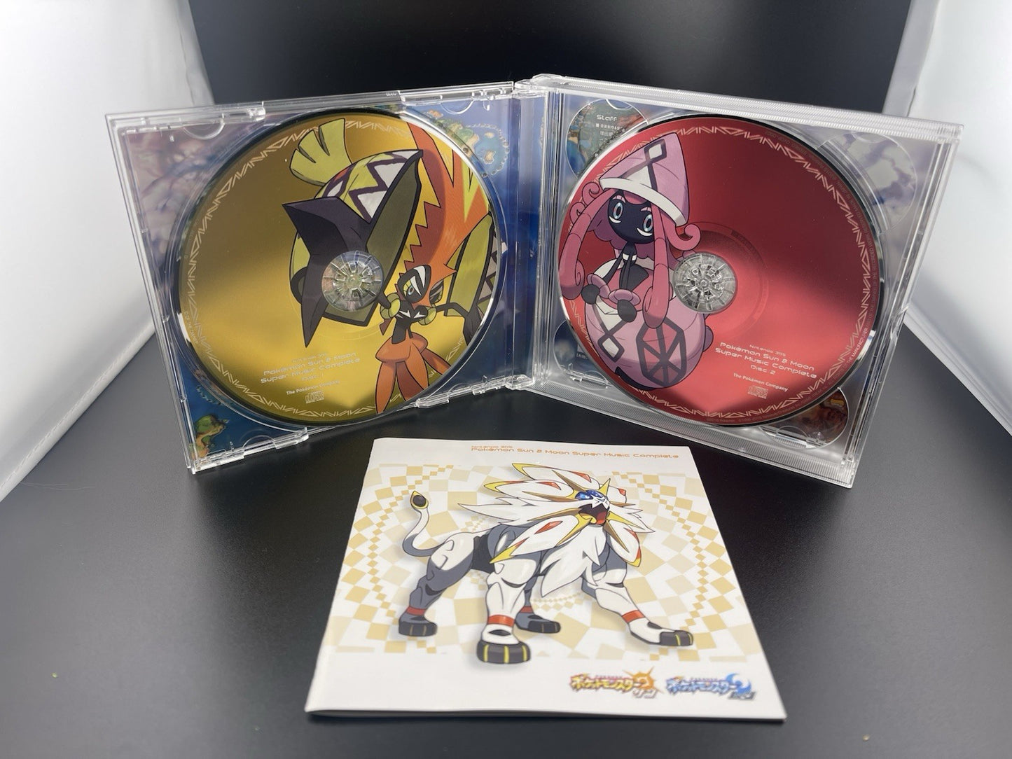 Pokemon Sun & Moon Super Music Complete Nintendo 3DS Game 4 CD Box Set import