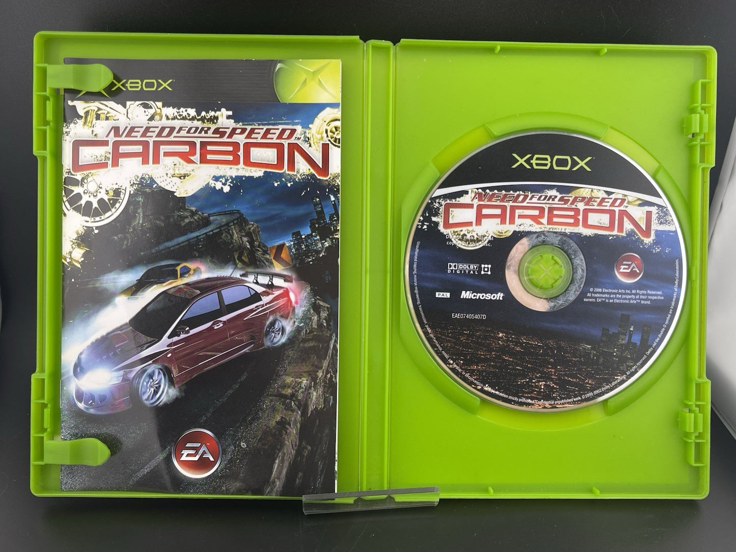 Need Fort Speed Carbon Microsoft Xbox AUS PAL Complete With Manual