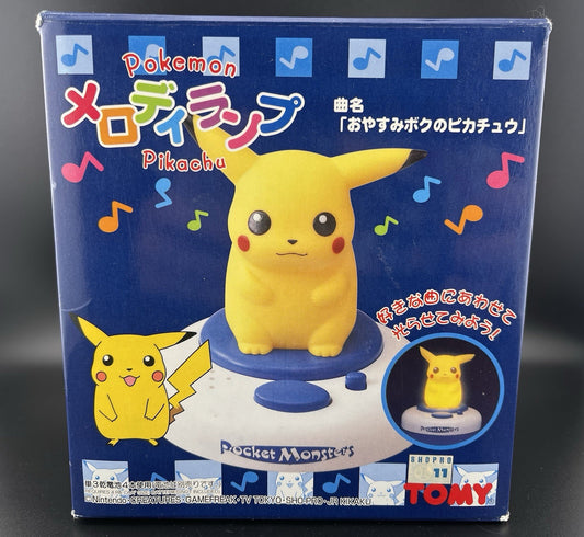 Pokemon Retro Vintage Pikachu Tomy Melody Lamp Japan 2504TY SHOPRO 11