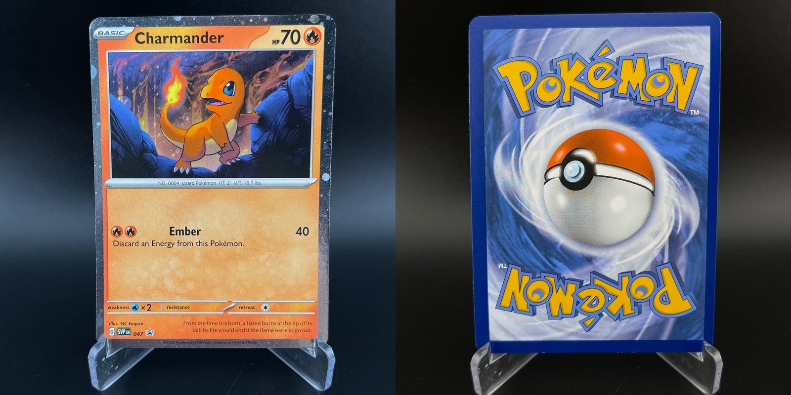 Charmander 047 Promo Scarlet & Violet Pokemon NM