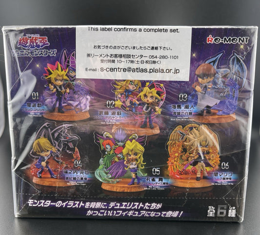 Re-Ment Yu-Gi-Oh! DUELIST FIGURE COLLECTION Complete Set BOX of 6 Packs Sealed