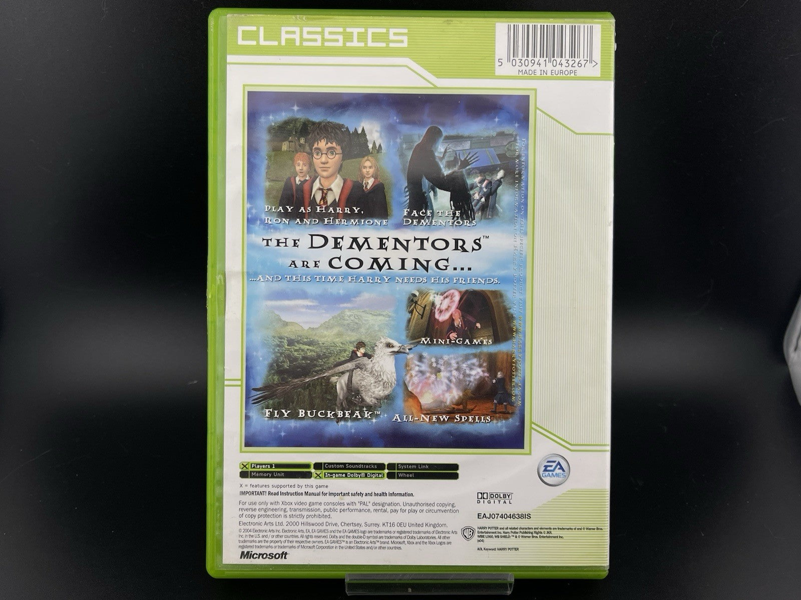 Harry Potter Chamber Of Secrets Prisoner Of Azkaban Goblet Of Fire Set Xbox PAL