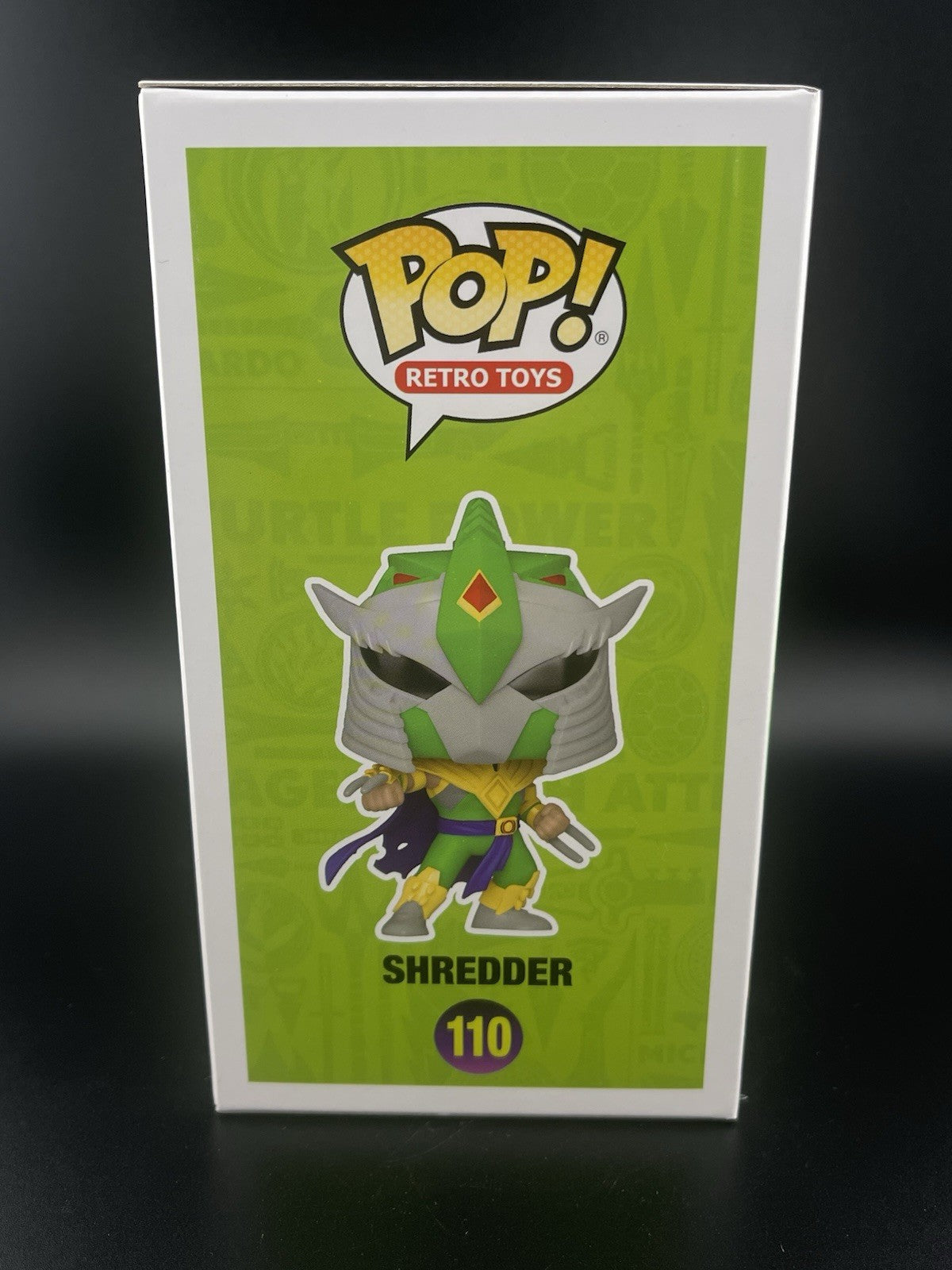Shredder 110 Pop Vinyl Funko In TMNT X Power Rangers Funkon 2022 Limited Edition