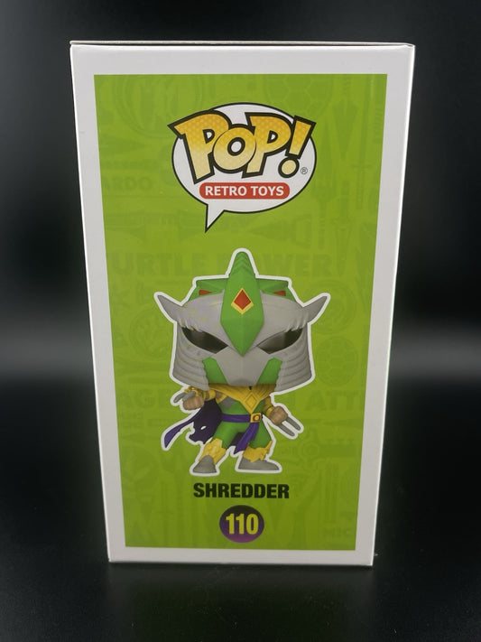 Shredder 110 Pop Vinyl Funko In TMNT X Power Rangers Funkon 2022 Limited Edition