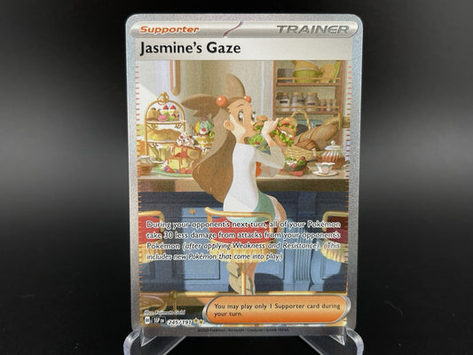 Jasmine’s Gaze 245/191 Surging Sparks Illustration Rare SIR Pokemon TCG Card NM