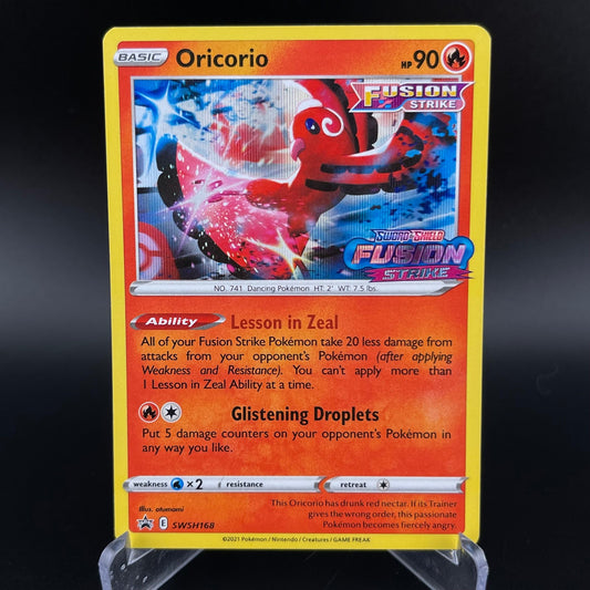 Oricorio SWSH168 Promo SWSH Black Star Pokemon VLP