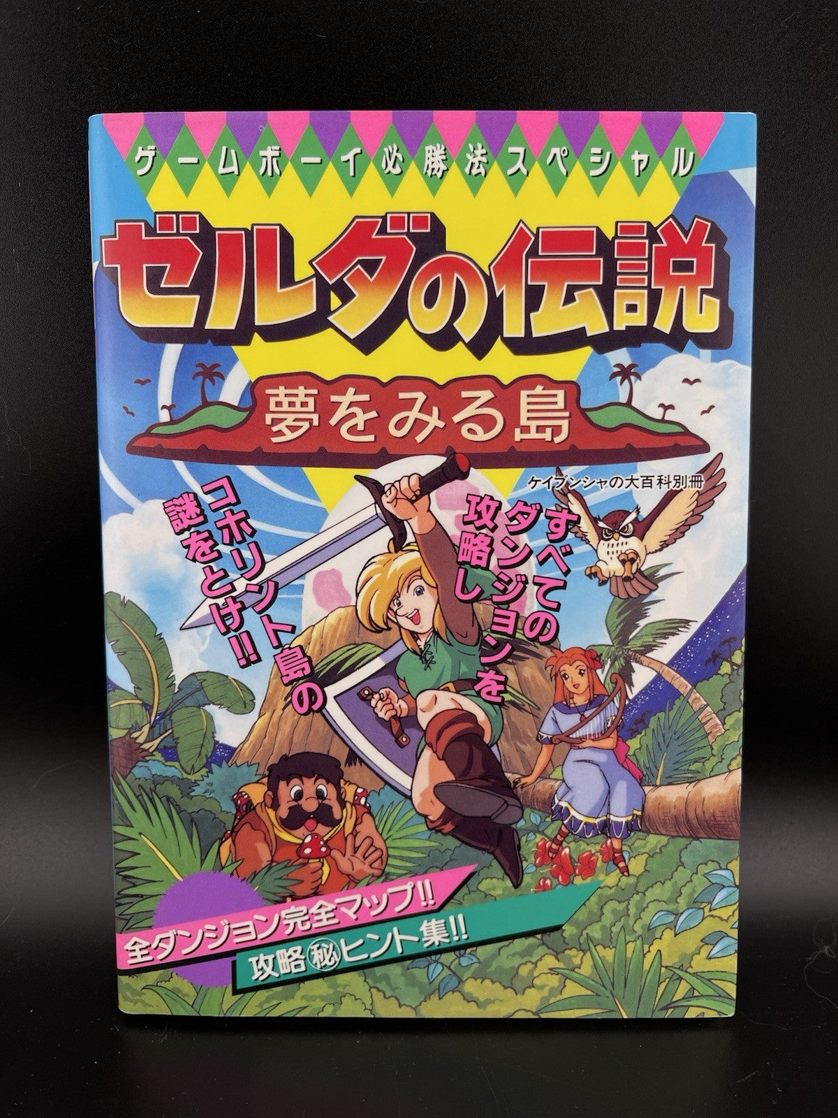 The Legend of Zelda Link's Awakening Nintendo Game Boy Strategy Guide 1993 Japan