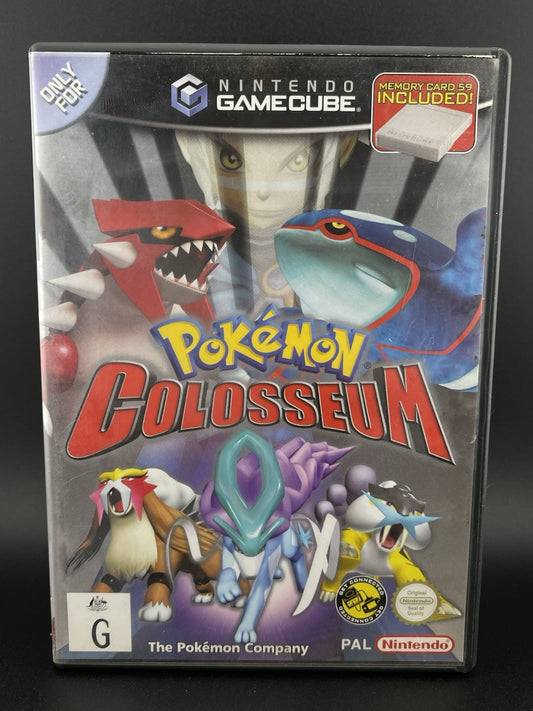 Pokemon Colosseum Nintendo GameCube  Complete Manual AUS PAL