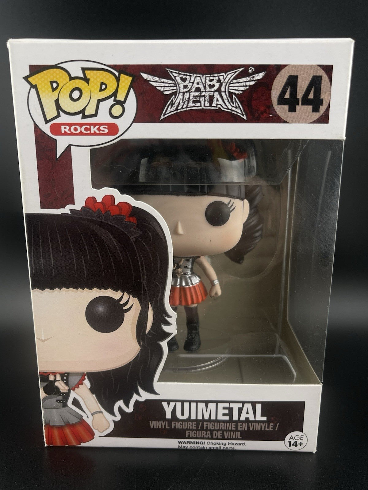 Babymetal Pop Vinyl Funko Set Su-Metal 43 Yuimetal 44 Moametal 45 Baby Metal