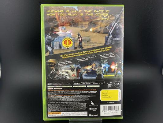 GI Joe The Rise of Cobra Microsoft Xbox 360 Complete with Manual AUS PAL