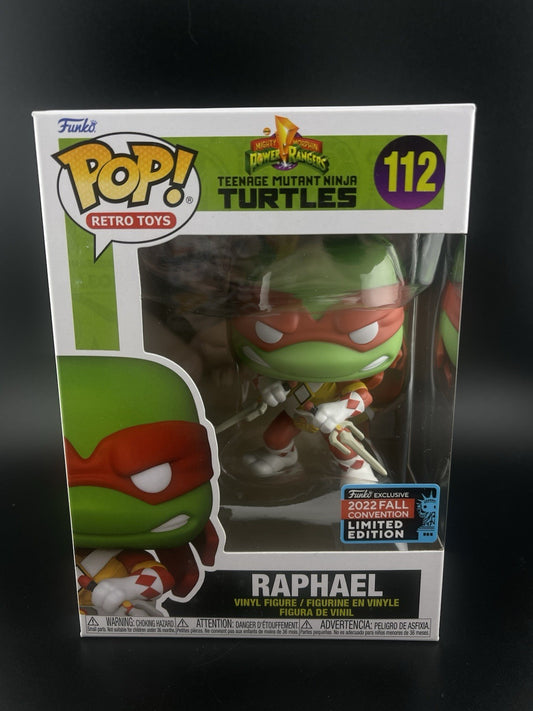 Raphael 112 Funko POP Vinyl TMNT 2022 Fall Limited Edition Mutant Ninja Turtles