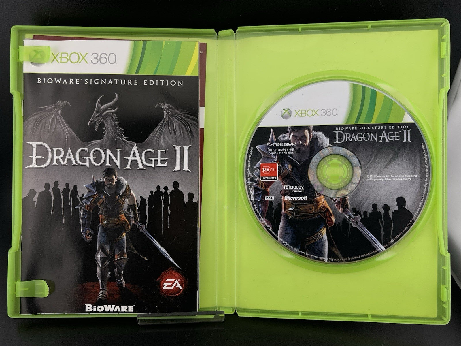 Dragon Age 2 Bioware Signature Edition Microsoft Xbox 360 AUS PAL Complete