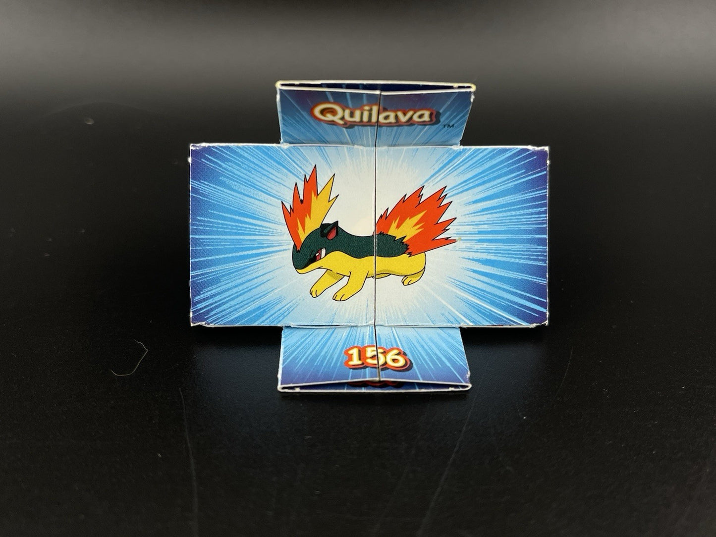 Pokemon Nestle Flip Discs Series 2 #2 Promo Nintendo Tazo Cyndaquil Typhlosion