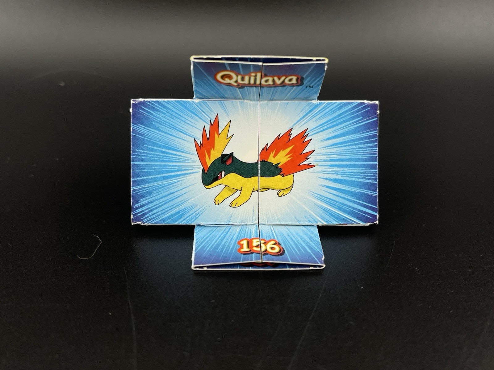 Pokemon Nestle Flip Discs Series 2 #2 Promo Nintendo Tazo Cyndaquil Typhlosion