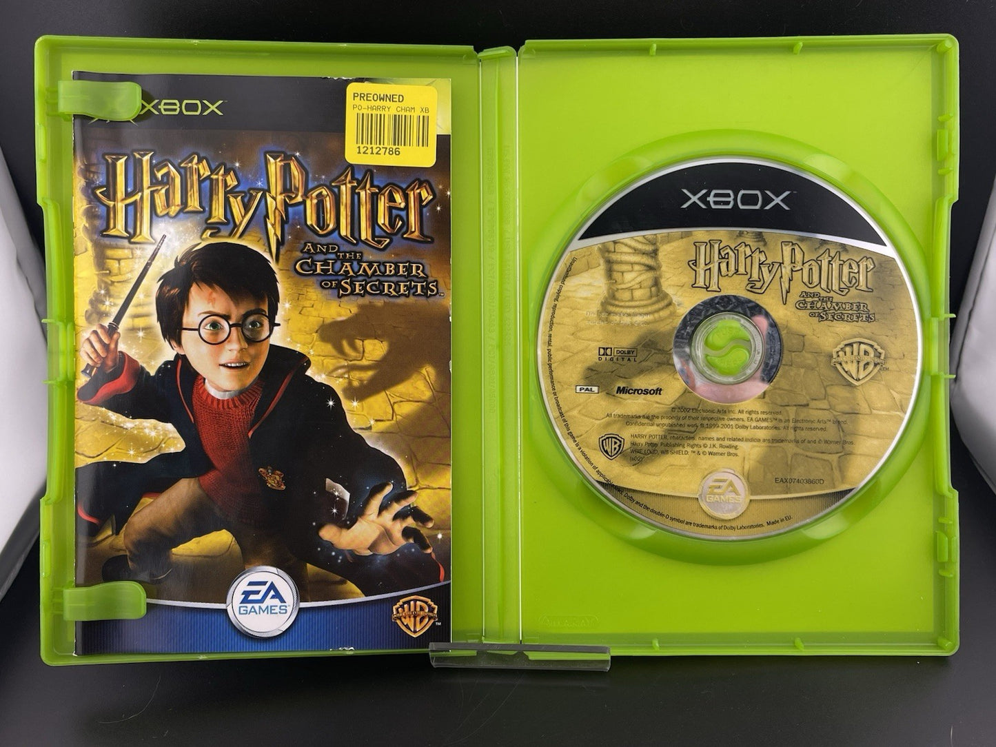 Harry Potter Chamber Of Secrets Prisoner Of Azkaban Goblet Of Fire Set Xbox PAL