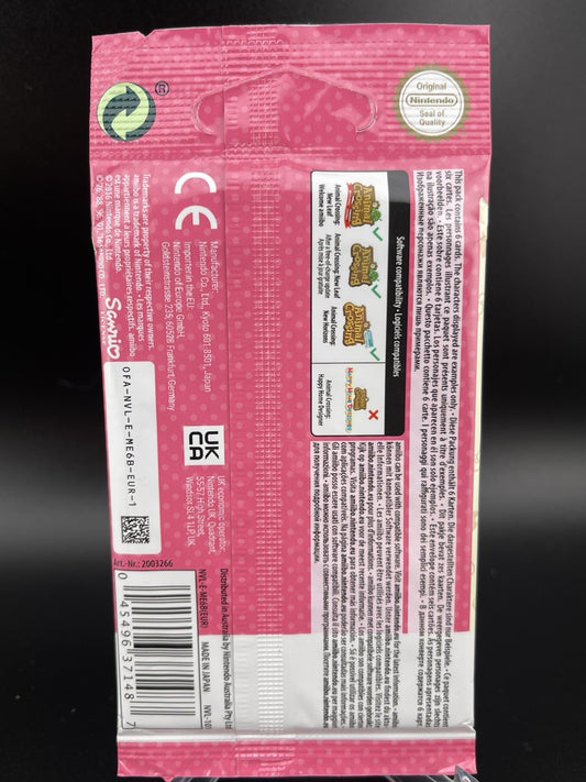 Nintendo Amiibo Animal Crossing x Hello Kitty Sanrio Booster Pack Sealed New