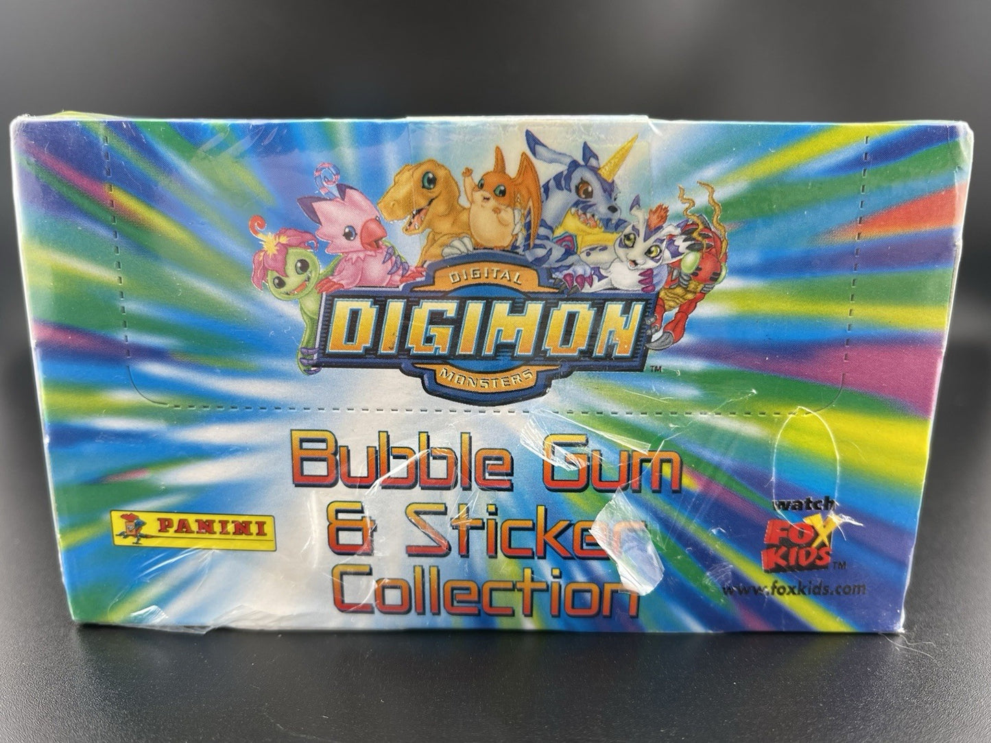 Digimon Bubble Gum & Sticker Collection Sealed Box 30 Packs Panini Fox Kids