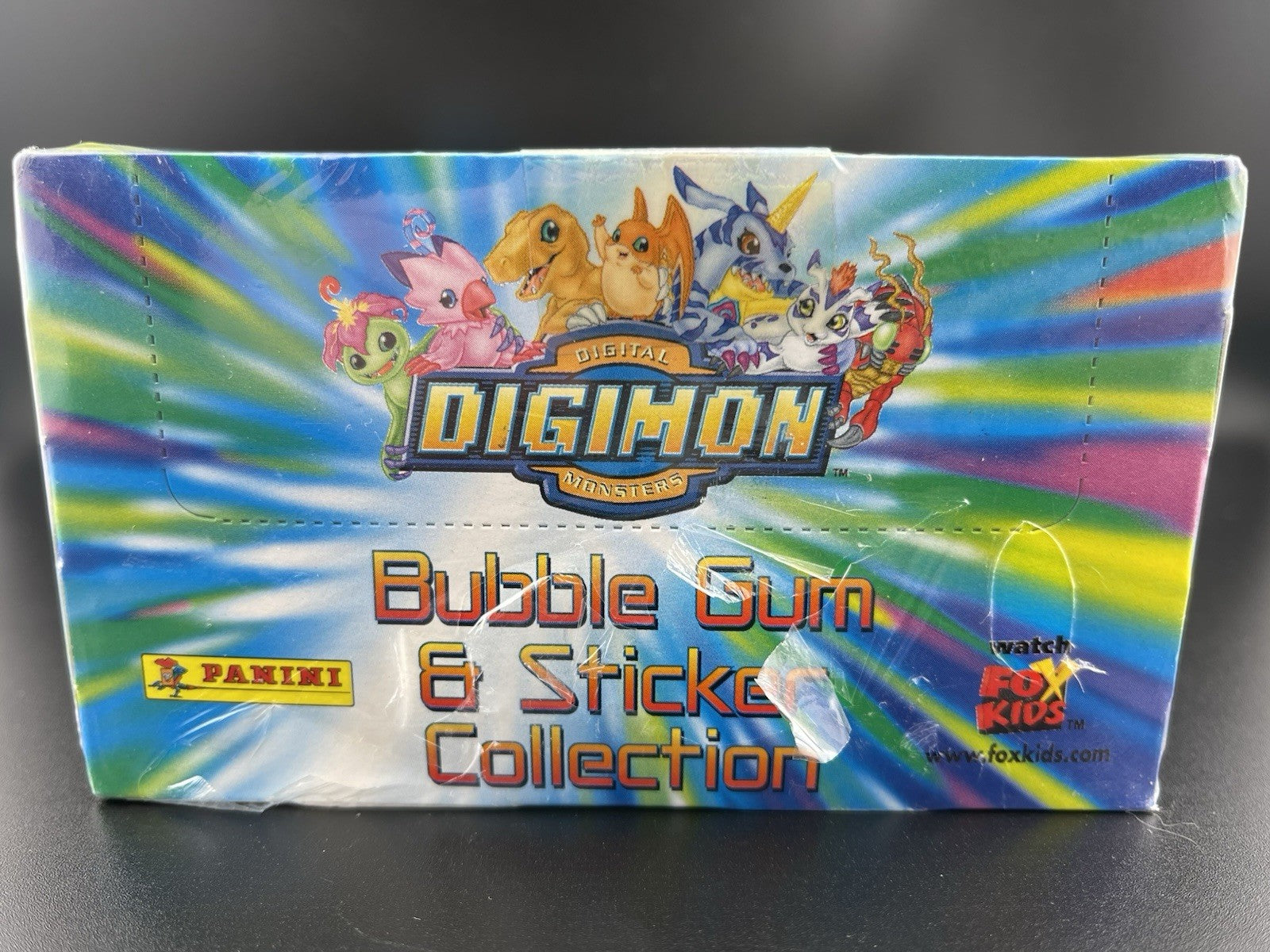 Digimon Bubble Gum & Sticker Collection Sealed Box 30 Packs Panini Fox Kids