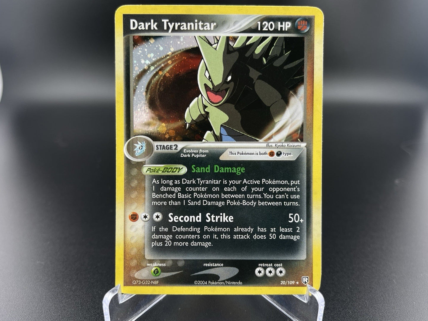 Dark Tyranitar 20/109 EX Team Rocket Returns Cosmos Deck Holo Rare Pokemon VLP