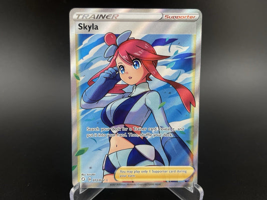 Skyla 072/072 Sword & Shield Shining Fates Pokemon TCG Card NM