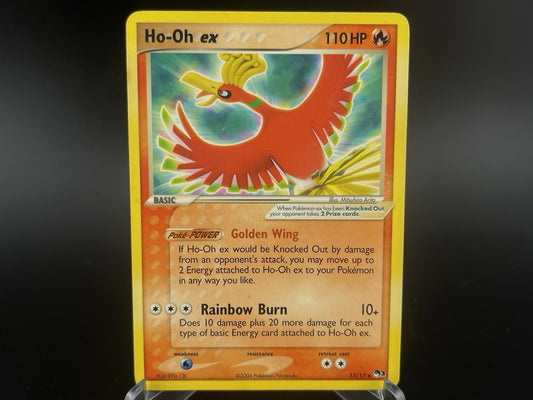 Ho-Oh EX 17/17 Non-Holo Rare POP Series 3 Pokemon TCG Card MP