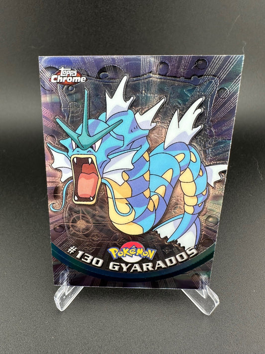 Gyarados #130 Holo Topps Chrome Trading Cards Series 2 Pokemon VLP