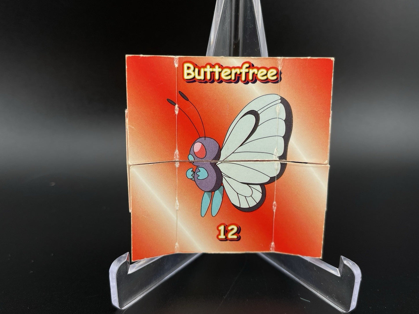 Pokemon Nestle Flip Discs Series 1 #4 Promo Nintendo Tazo Caterpie Butterfree