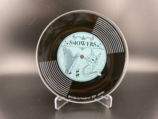 Pokémon Eevee Eievui & Melodies Showers Vaporeon Glass Plate Ichiban Kuji Prize