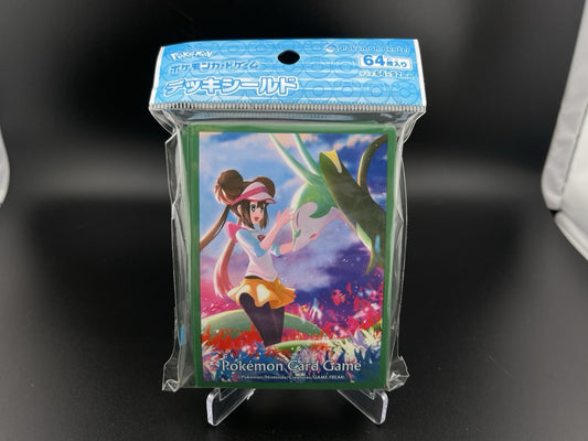 Rosa & Serperior 64 CT Sleeves Japanese Pokemon Center Exclusive Sealed New